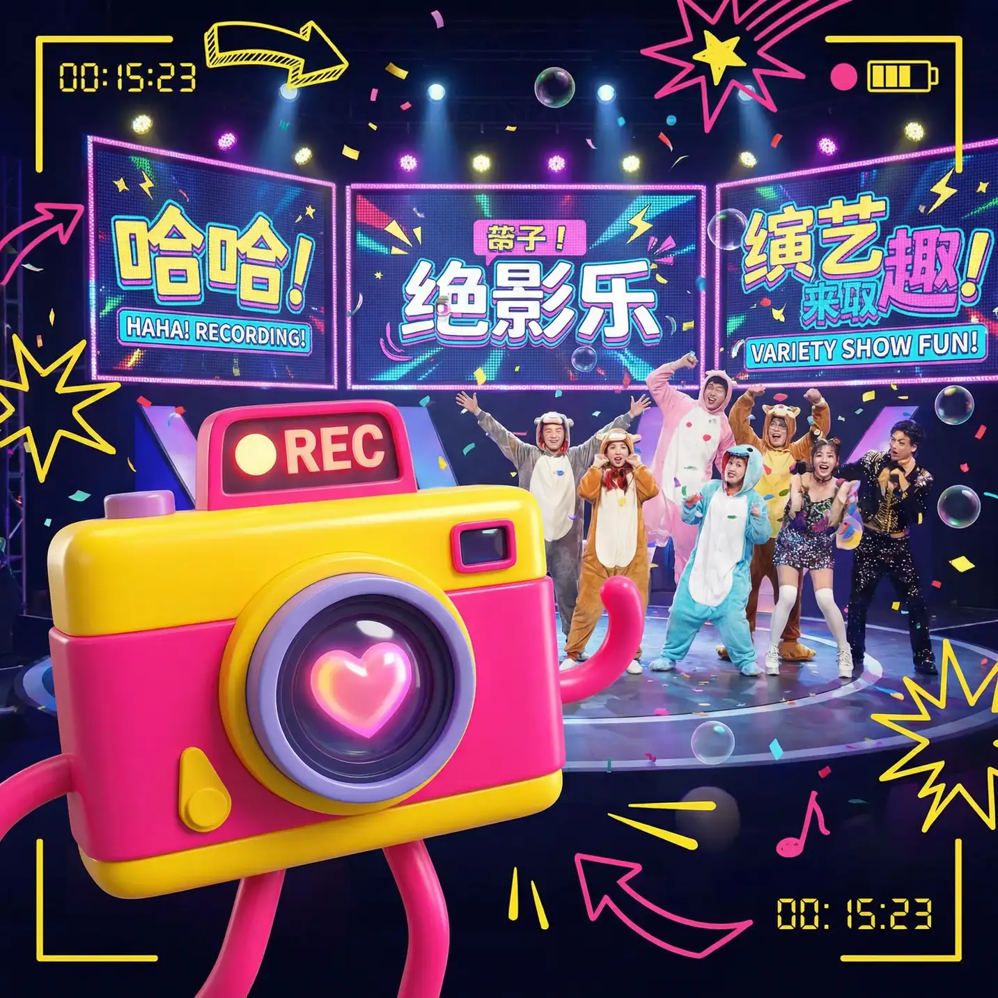 无忧传媒短视频 游戏环节高能瞬间